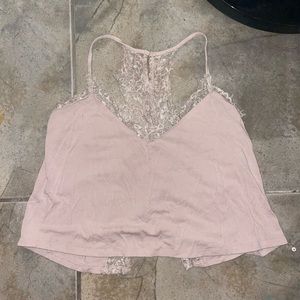Purple laced cami top!